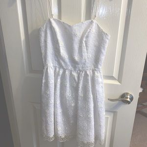 Lilly Pulitzer Surrey Floral Embroidered Mini Dress